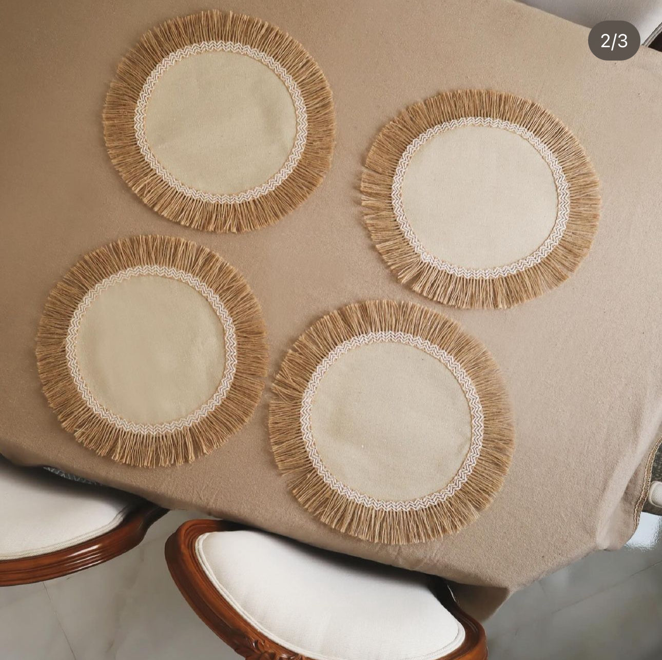 Bolo Mallow Placemats Set Of 8 Pieces
