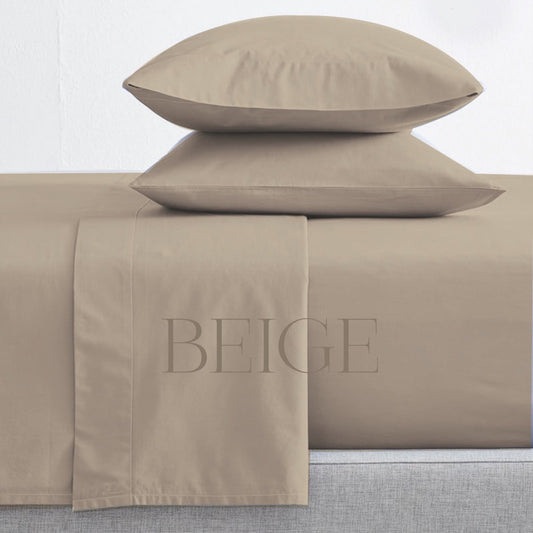 Flat Bedsheet Set Plain Color