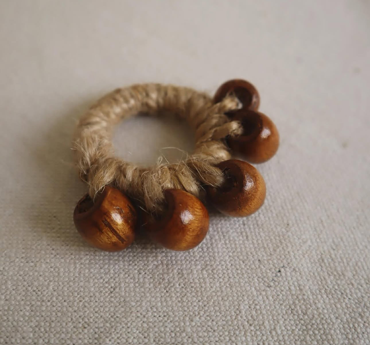 Rosary Rounded Napkin Ring Set Of 8 Pieces