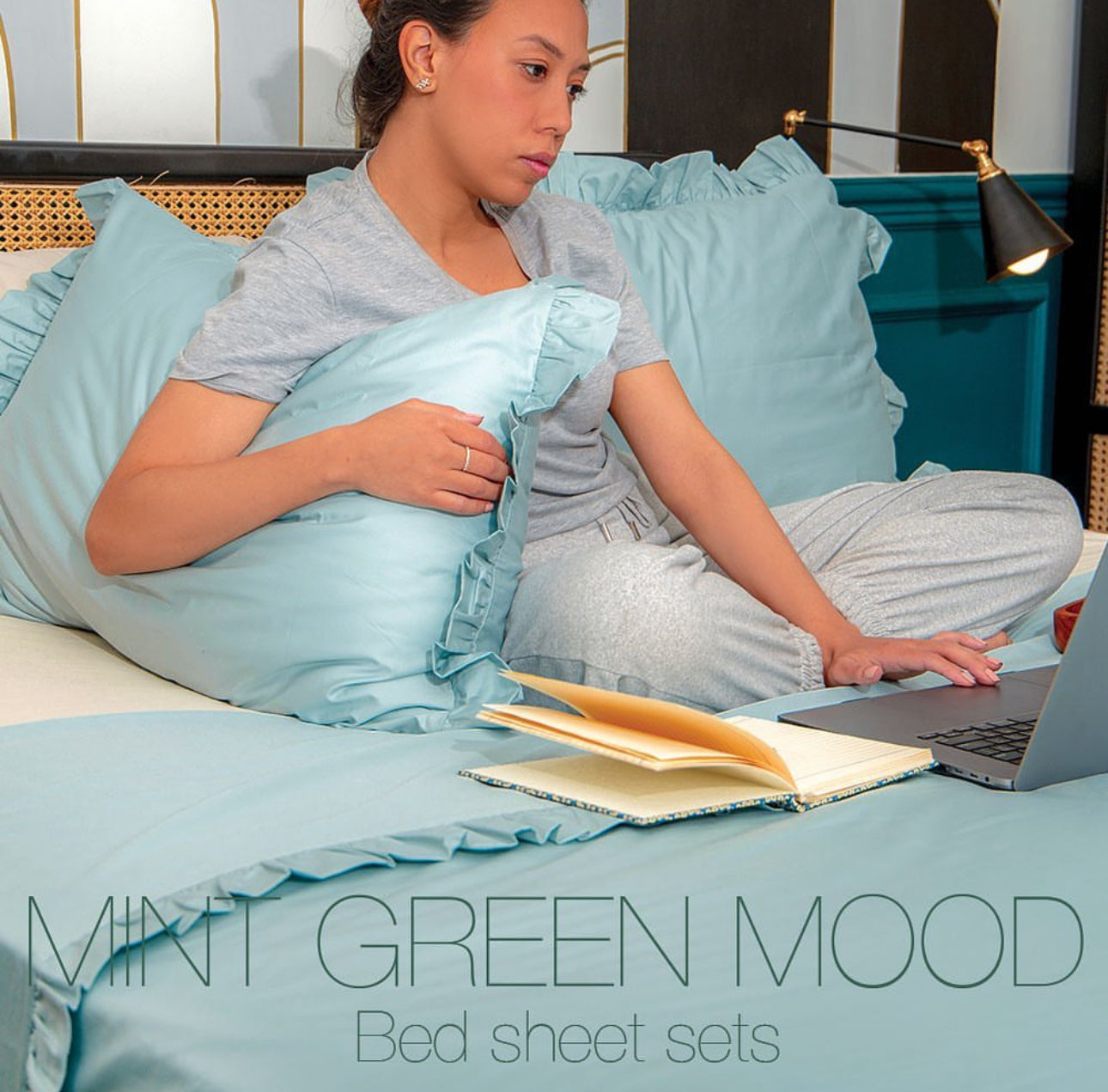 Ruffa Flat Bedsheet Set