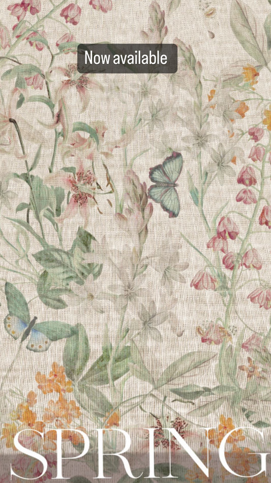 Butterfly Blossoms Tablecloth