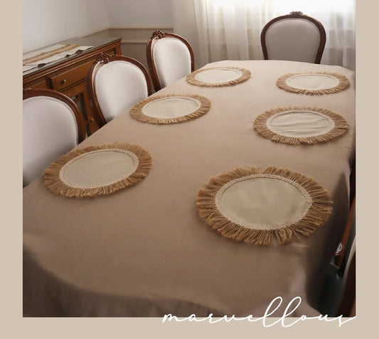 Bolo Mallow Placemats Set Of 8 Pieces