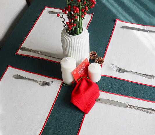 Rouge Placemats Set Of 8 Pieces