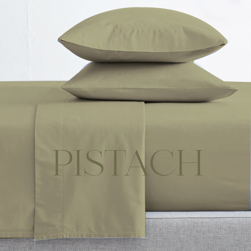 Flat Bedsheet Set Plain Color
