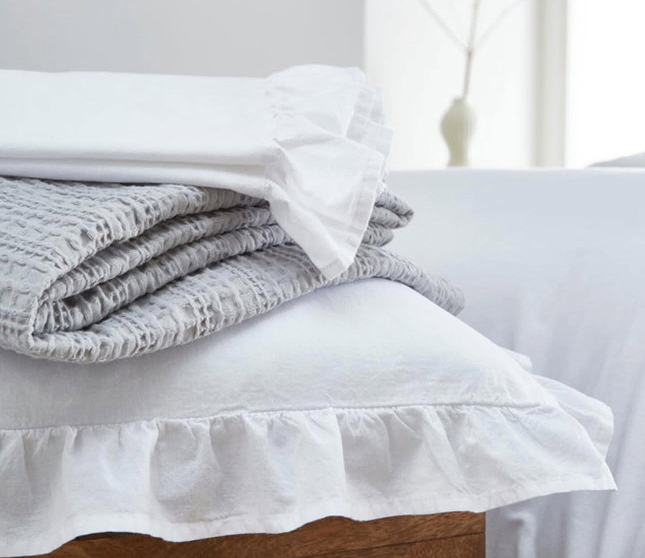 Ruffa Duvet Cover Set