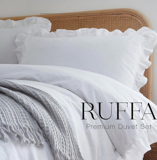 Ruffa Duvet Cover Set