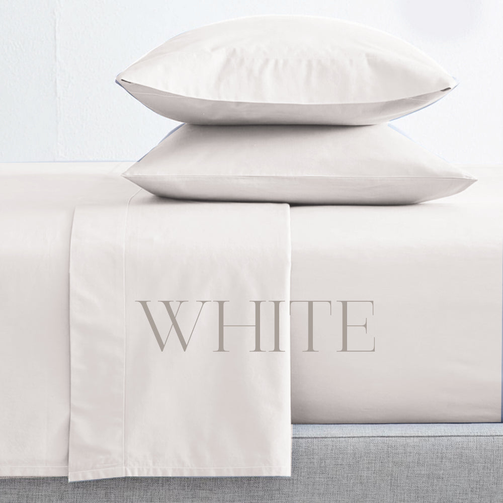 Flat Bedsheet Set Plain Color