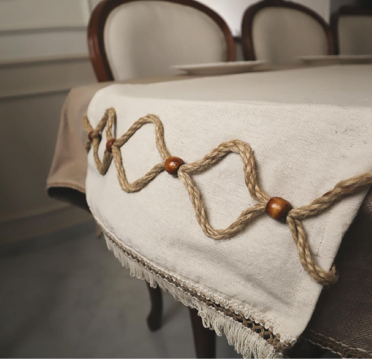 Bolo Burlap Runner