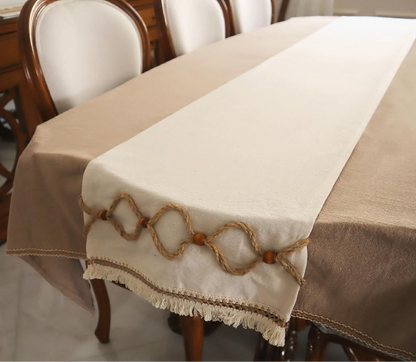 Bolo Burlap Runner