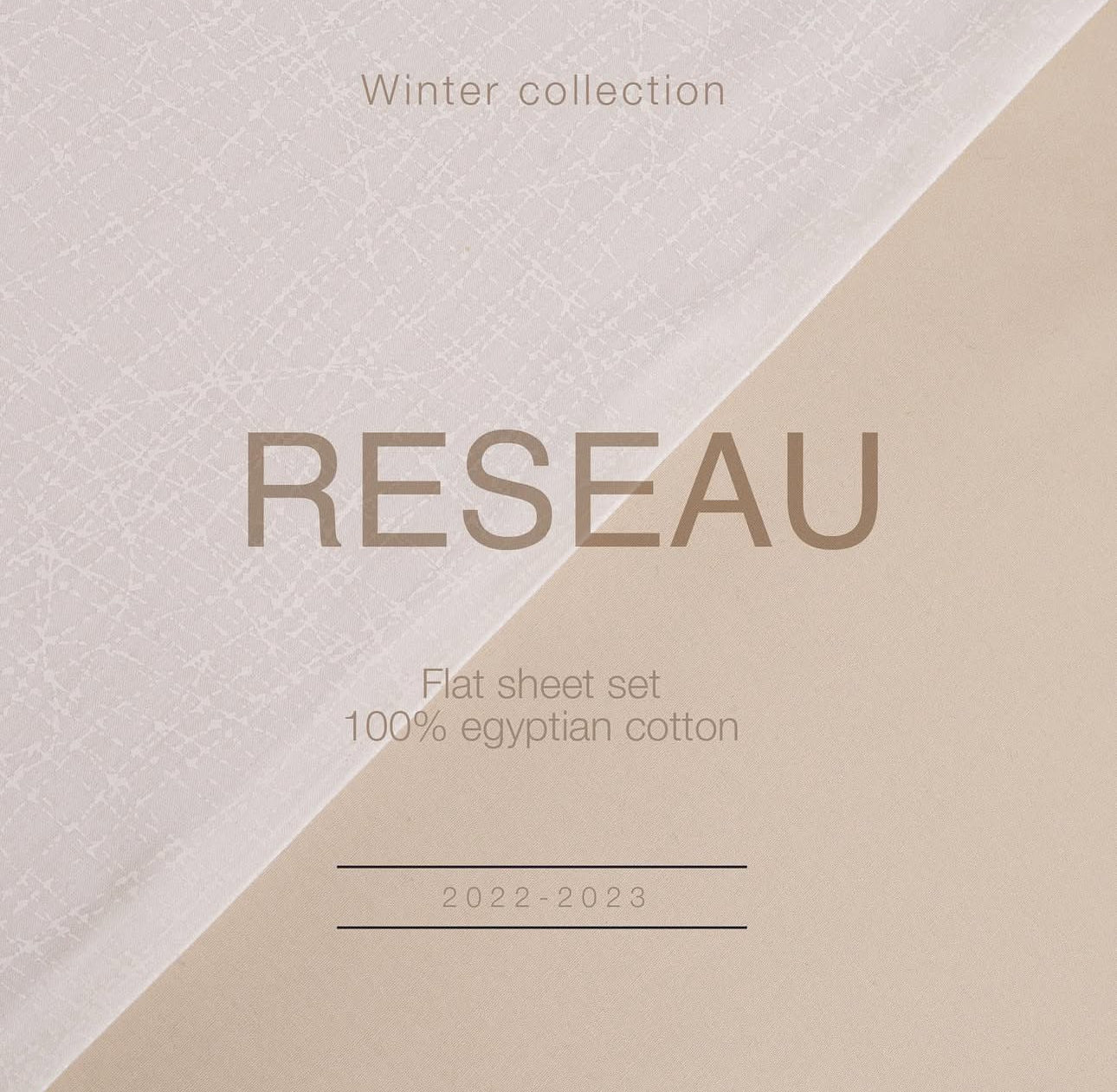 Reseau Flat Bedsheet Set