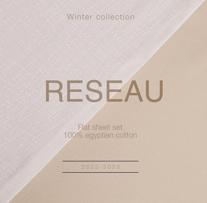 Reseau Flat Bedsheet Set