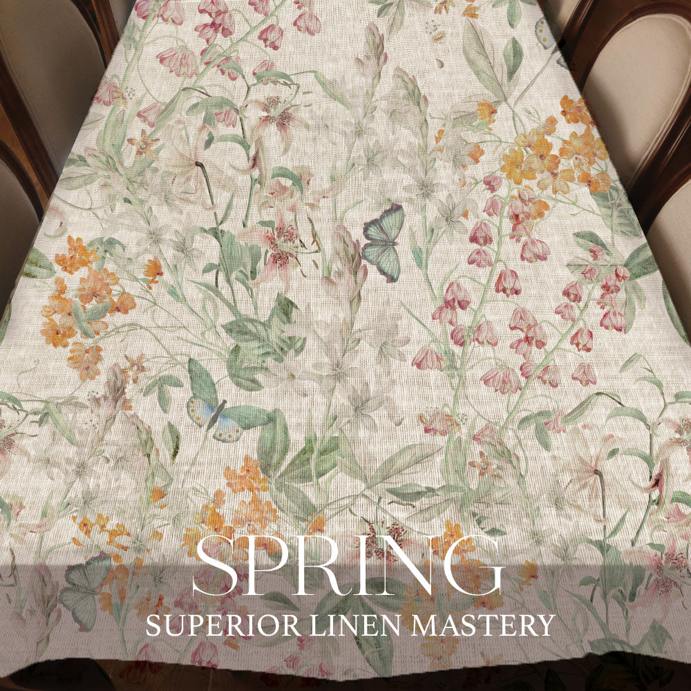 Butterfly Blossoms Tablecloth