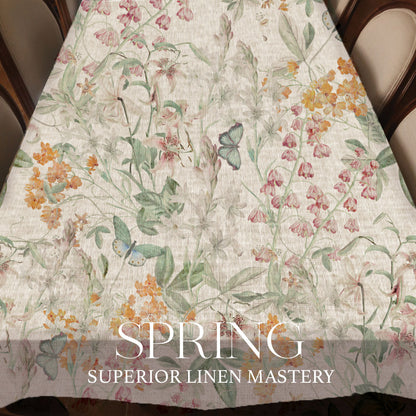 Butterfly Blossoms Tablecloth
