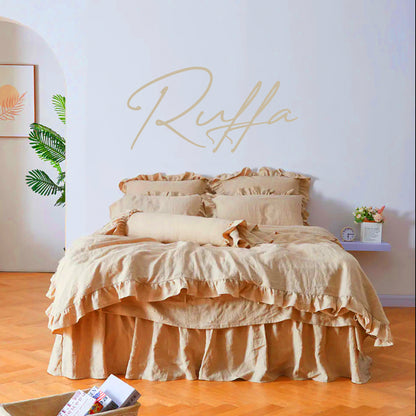 Ruffa Duvet Cover Set