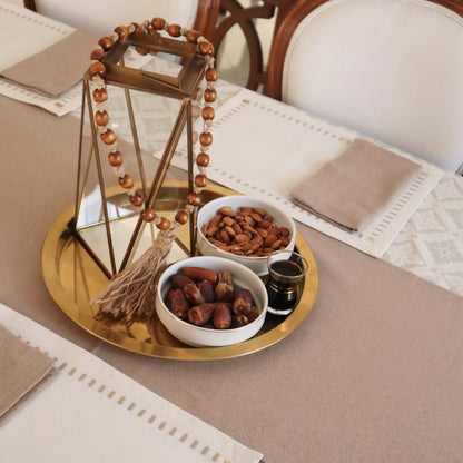 Mural Embroidered Placemats