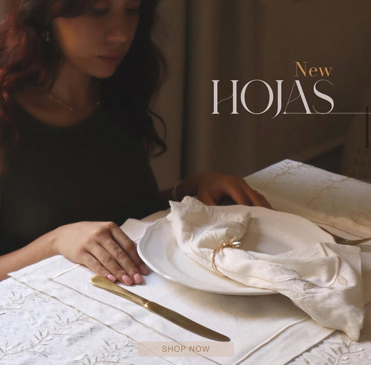 Hojas Embroidered Placemats